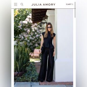 Julia Amory Julia pants in black